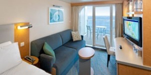 Croisière RCI Royal Caribbean Oasis of the Seas Vue mer et balcon