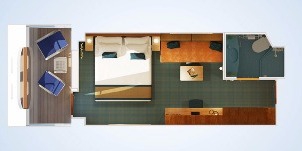 carnival breeze cove balcon plan 