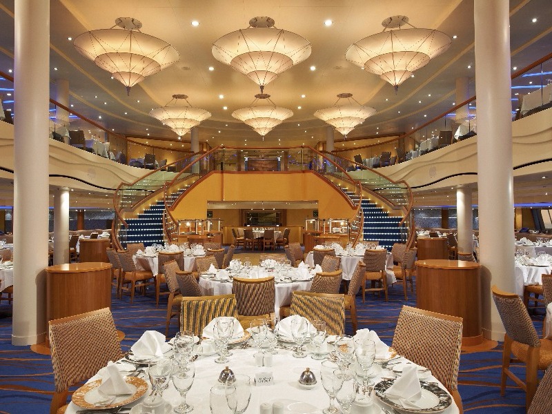 Carnival Croisière Breeze Restaurant Sapphire Salle à manger