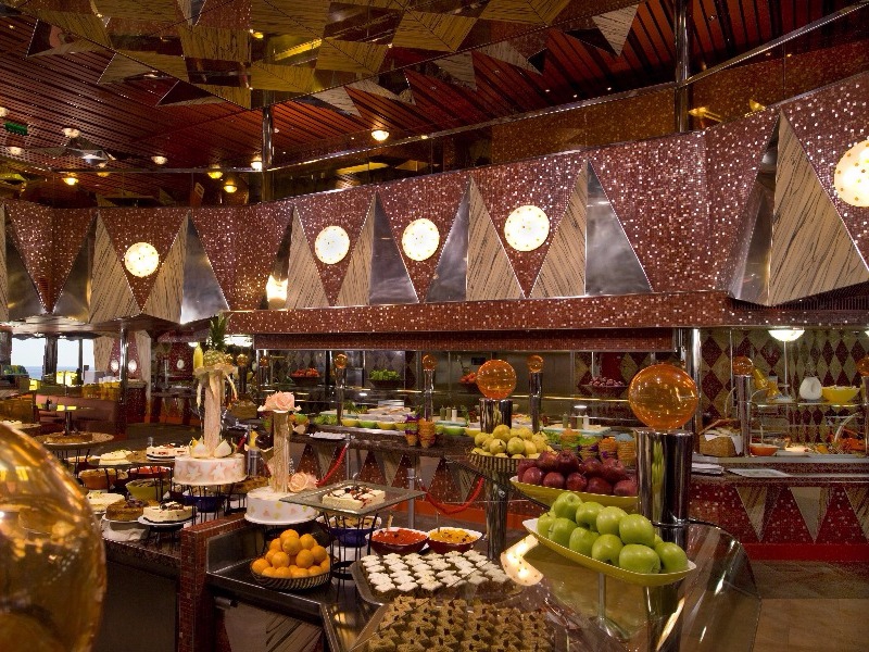 Carnival Croisière Dream Buffet The Gathering Lido