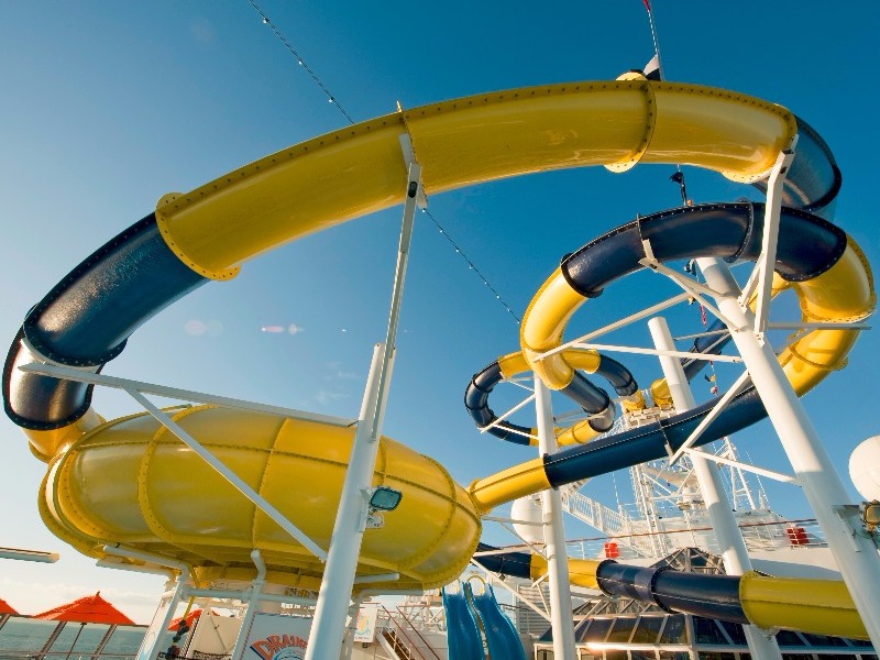 Carnival Croisière Dream Glissades d'eau Twister