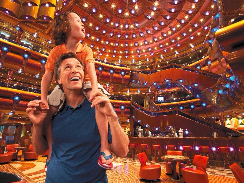 Croisière Carnival Freedom Atrium