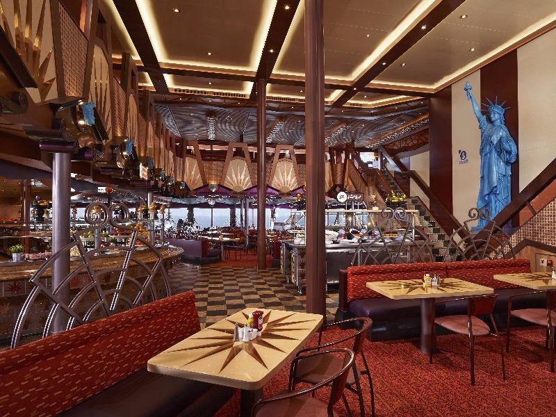 Croisière Carnival Freedom Buffet Lido