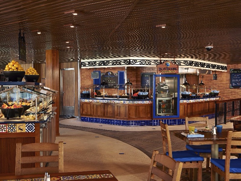 Croisière Carnival Freedom Cantine Blue Iguana