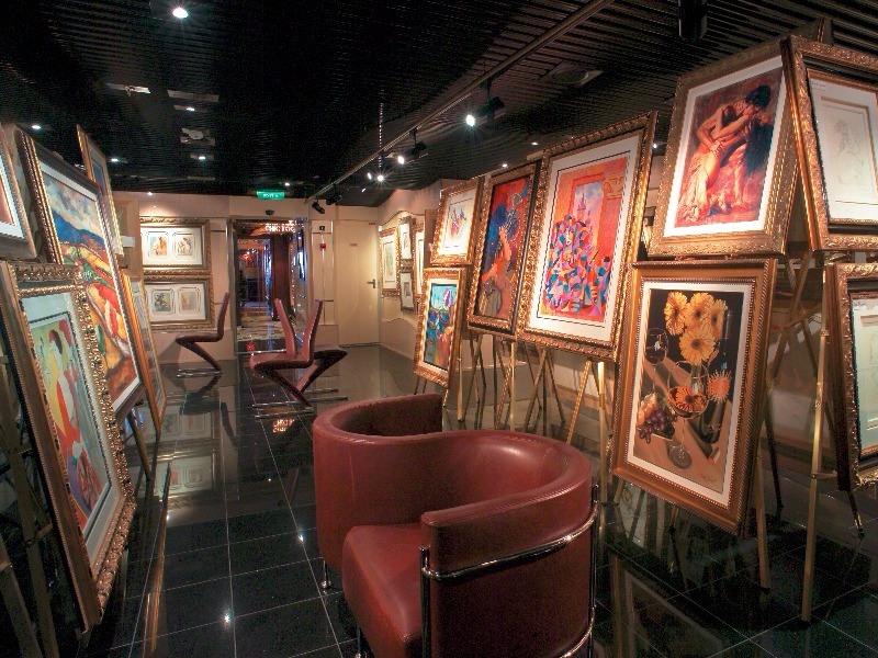 Croisière Carnival Freedom Galerie d'art