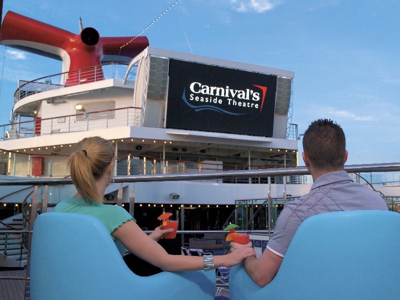 Croisière Carnival Freedom Théâtre Seaside