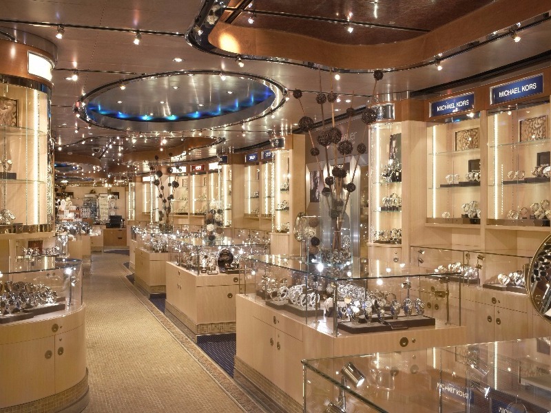 Croisière Carnival Magic Bijouterie