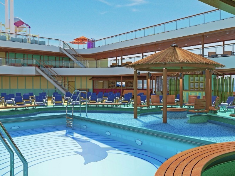 Croisière Carnival Magic Piscine