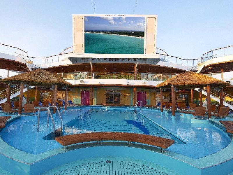 Croisière Carnival Magic Théâtre extérieur