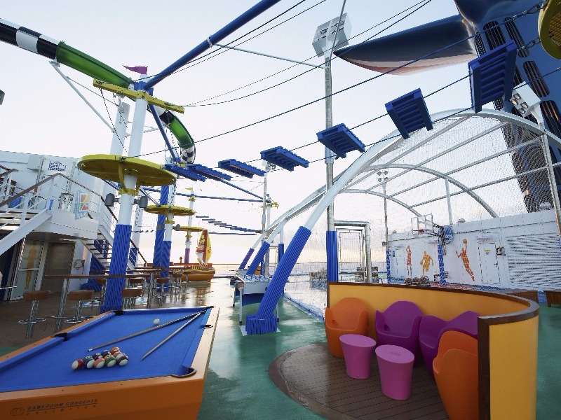 Croisière Carnival Sunshine Complexe sportif