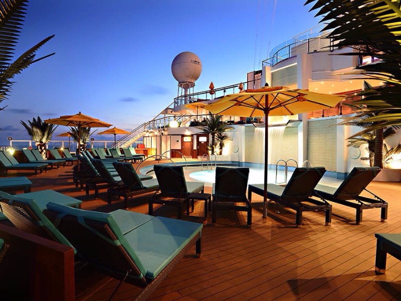 Croisière Carnival Sunshine Zone Serenity pour adultes seulement
