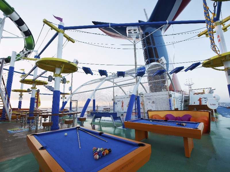 Croisière Carnival Sunshine Sports extérieurs