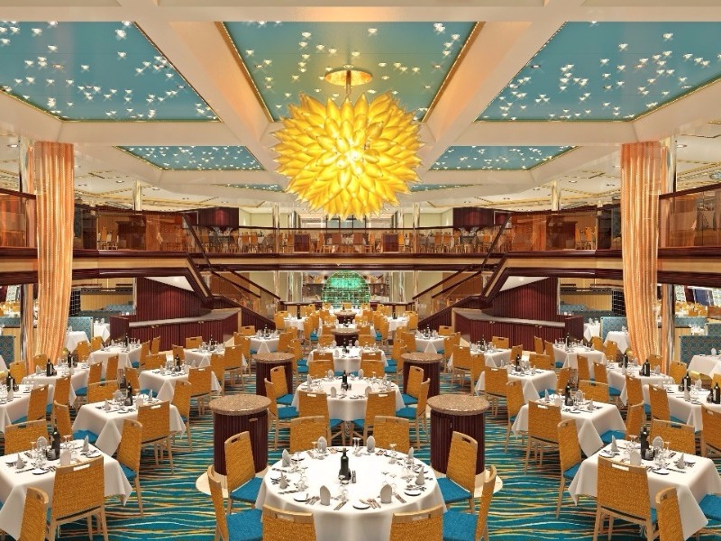 Croisière Carnival Sunshine Salle à manger Sunrise