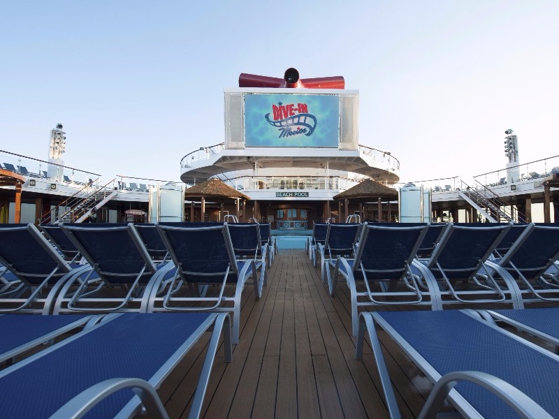 Croisière Carnival Sunshine Théâtre extérieur