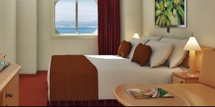 carnival dream vue mer de luxe vue obstruée