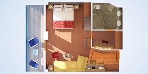 carnival freedom grand suite plan 