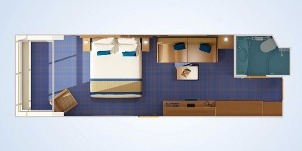 carnival freedom scenic vue mer plan 