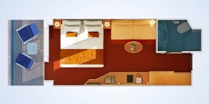 carnival magic balcon plan