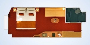 carnival magic hublots intérieure 