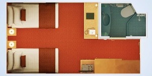 carnival magic intérieure plan 