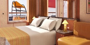 carnival paradise suite junior vue obstruée