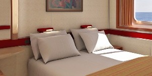 carnival paradise vue mer