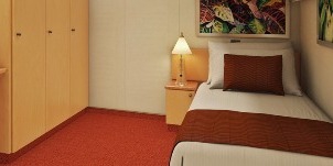 carnival splendor intérieure avec couchette supérieure inférieure