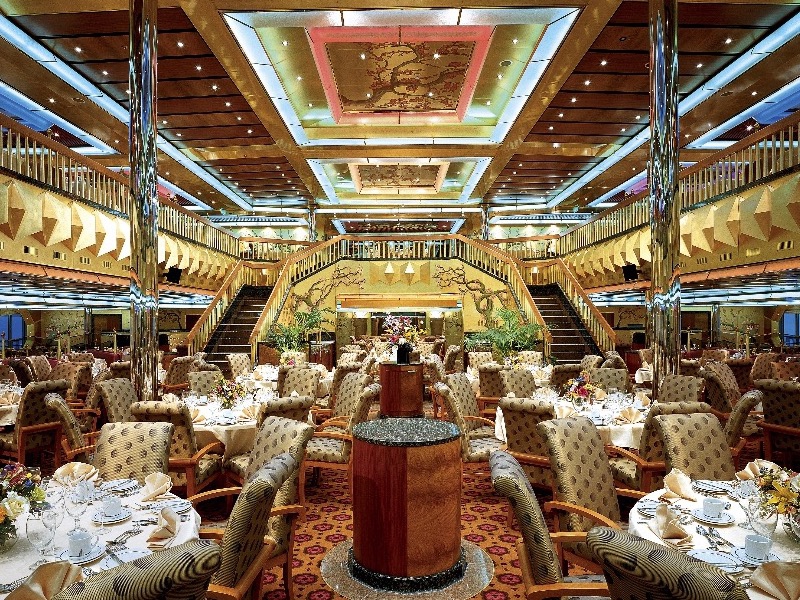 CCL Carnival Croisière Glory Restaurant Golden salle à manger