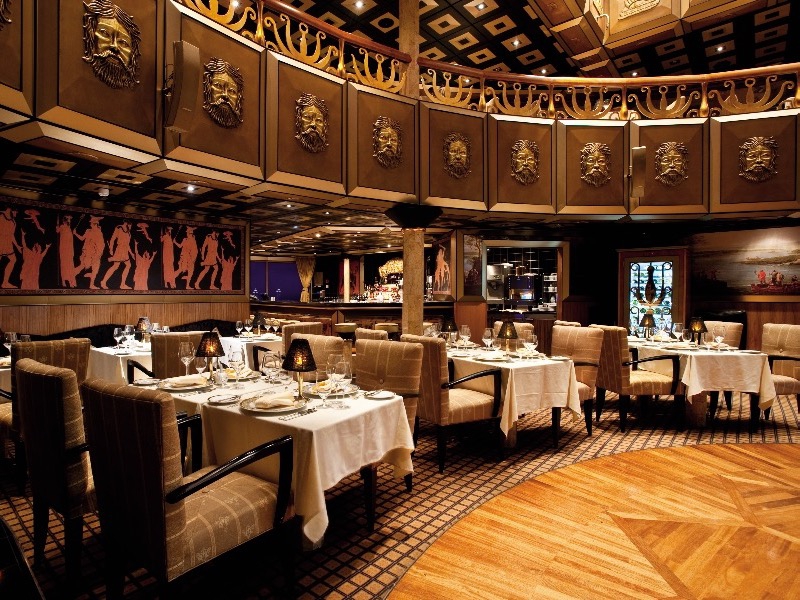 CCL Carnival Croisière Legend Restaurant The Golden Fleece Steakhouse