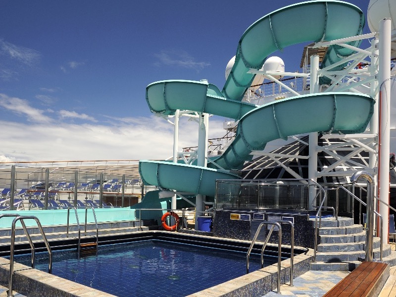 CCL Carnival Croisière Liberty Glissade d'eau Twister
