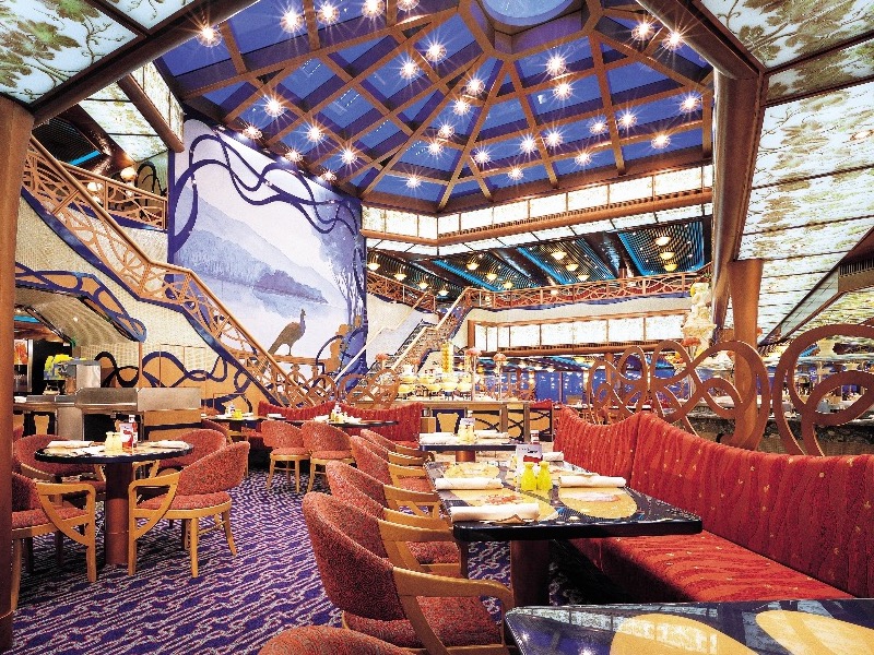CCL Carnival Croisière Liberty Restaurant Emile's Lido buffet