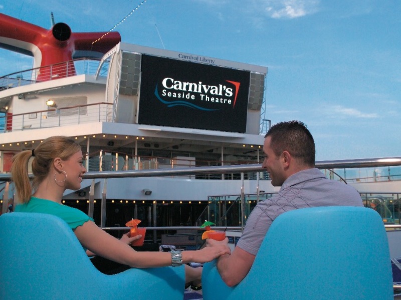 CCL Carnival Croisière Liberty Théâtre Seaside