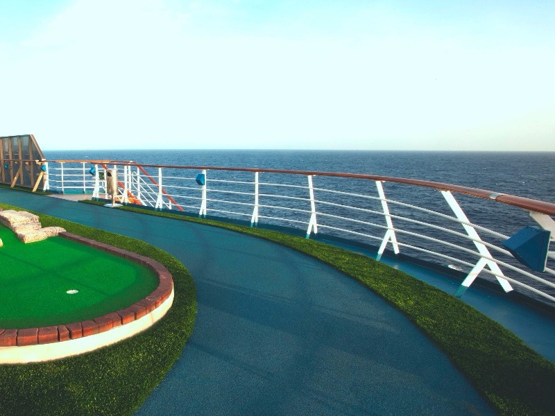 CCL Carnival Croisière Miracle Piste de course à pied