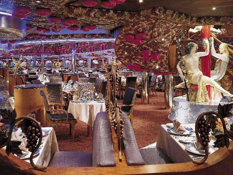 CCL Carnival Croisière Miracle Salle à Manger du restaurant Bacchus
