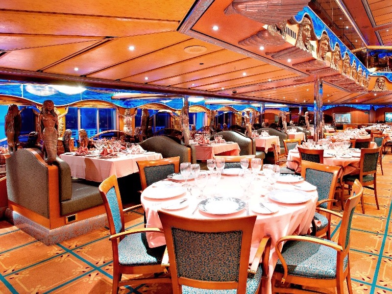 CCL Carnival Croisière Radiance Restaurant Atlantic salle à manger