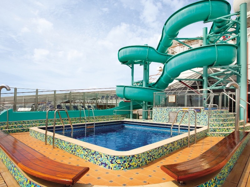CCL Carnival Croisière Twister Waterslide
