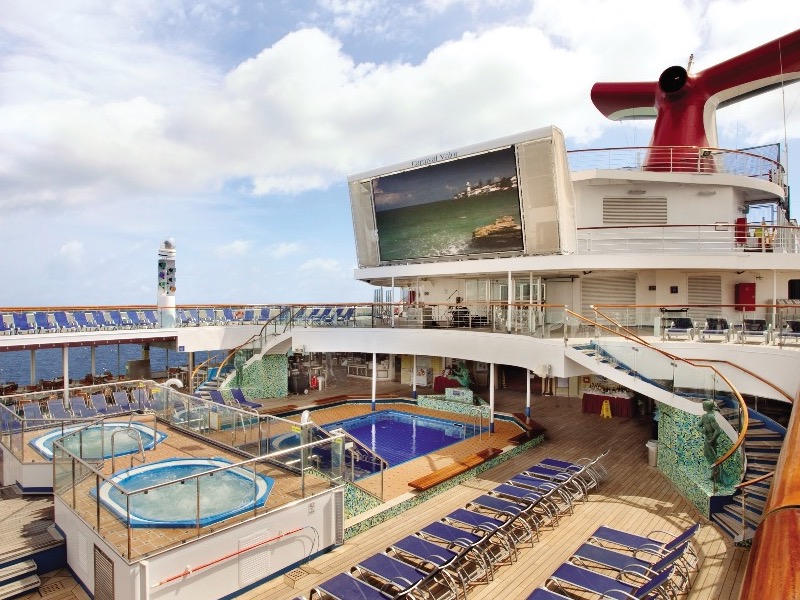 CCL Carnival Croisière Valor Théâtre Seaside