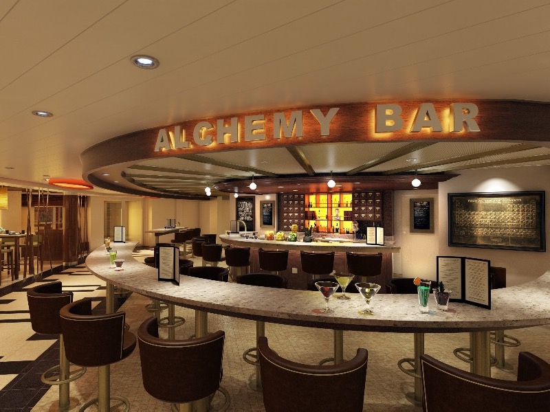 CCL Carnival Croisière Vista Bar Alchemy