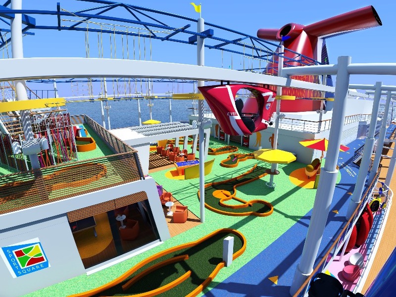 CCL Carnival Croisière Vista Mini-Golf