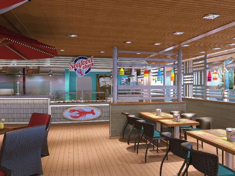CCL Carnival Croisière Vista Seafood