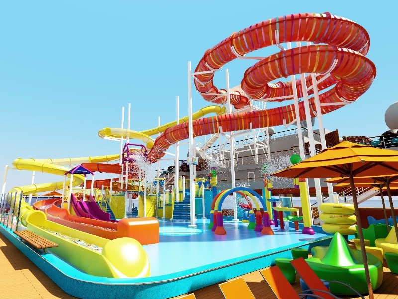 CCL Carnival Croisière Vista Waterworks