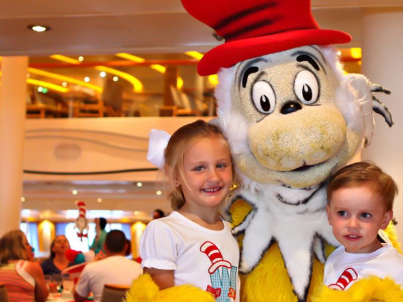 Ccl Carnival Croisières restaurant Green eggs and ham breakfast