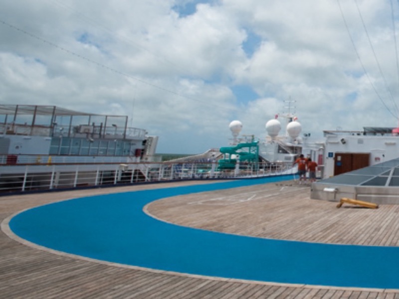 Croisière CCL Carnival Conquest Piste de Course à Pied