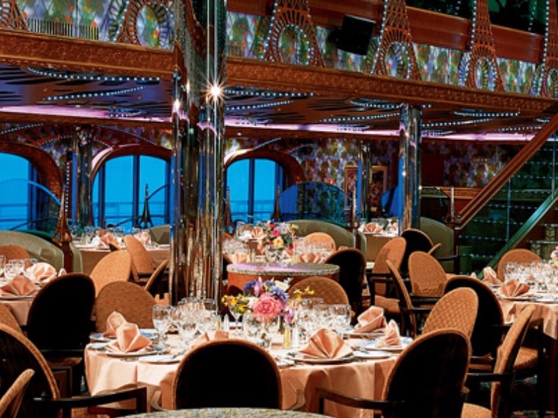 Croisière CCL Carnival Conquest Restaurant Renoir Salle à Manger