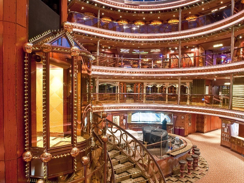 Croisière Ccl Carnival Elation Atrium