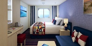 Carnival Horizon Family Harbor vue mer (vue obstruée)