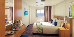 Croisière CCL Carnival Horizon Intérieure avec fenêtre panoramique (vue de la passerelle)