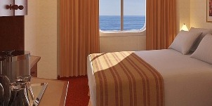 Croisière CCL Carnival Legend Cabine Vue Mer