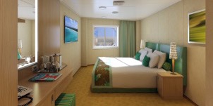 Croisiere ccl Carnival Panorama Cloud 9 Spa vue de mer (vue de la passerelle)