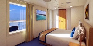 Croisiere ccl Carnival Panorama Prenium avec balcon